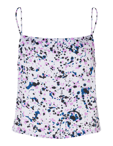 Patron Burda 5638 - Top femme à bretelles avec basque