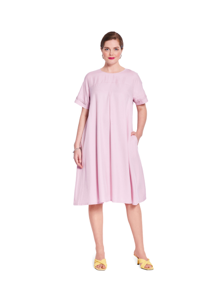 Patron Burda 5639 - Robe ample et blouse femme élégante