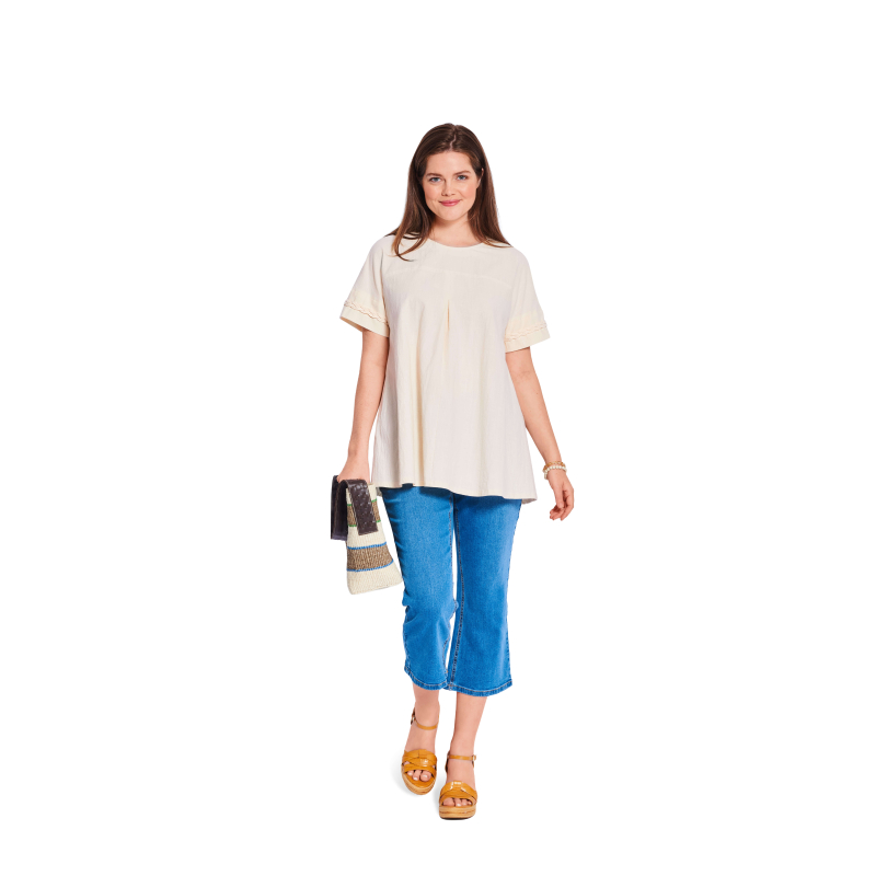 Patron Burda 5639 - Robe ample et...
