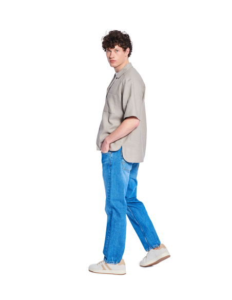 Patron Burda 5640 - Chemise et short homme décontracté été