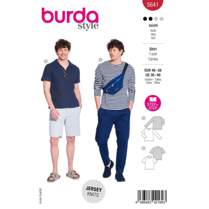 Patron Burda 5641 - T-shirt...