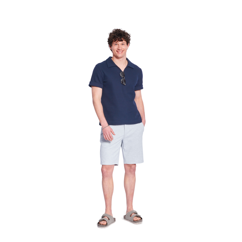 Patron Burda 5641 - T-shirt homme col...