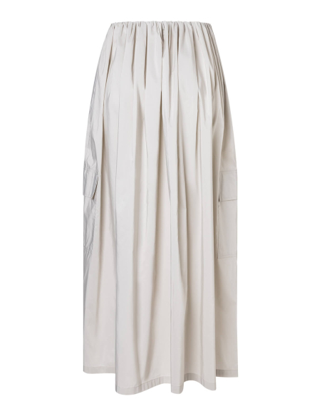 Patron Burda 5643 - Jupe femme estivale à plis ou taille coulissée
