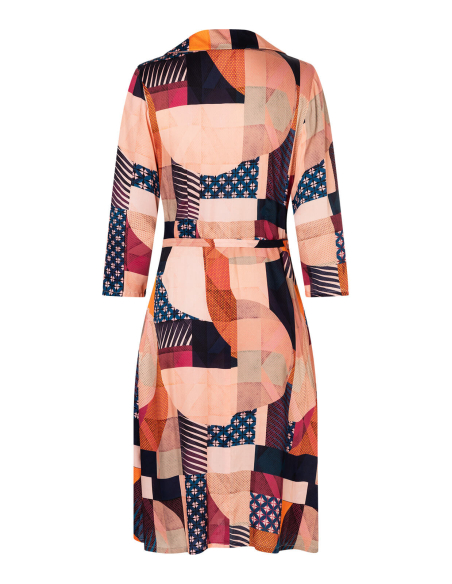 Patron Burda 5648 - Robe portefeuille femme, 3 longueurs élégantes