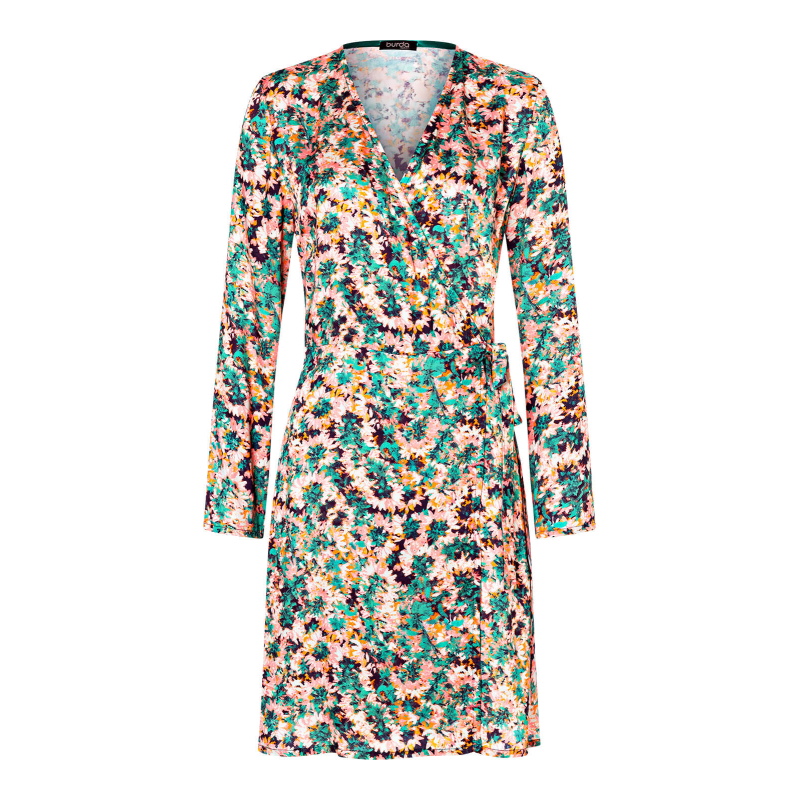 Patron Burda 5648 - Robe portefeuille...