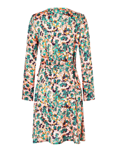 Patron Burda 5648 - Robe portefeuille femme, 3 longueurs élégantes