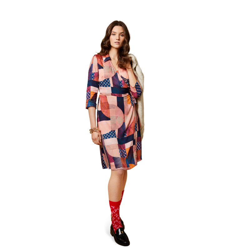 Patron Burda 5648 - Robe portefeuille...