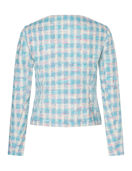 Patron Burda 5649 - Veste femme type blazer sans col élégant