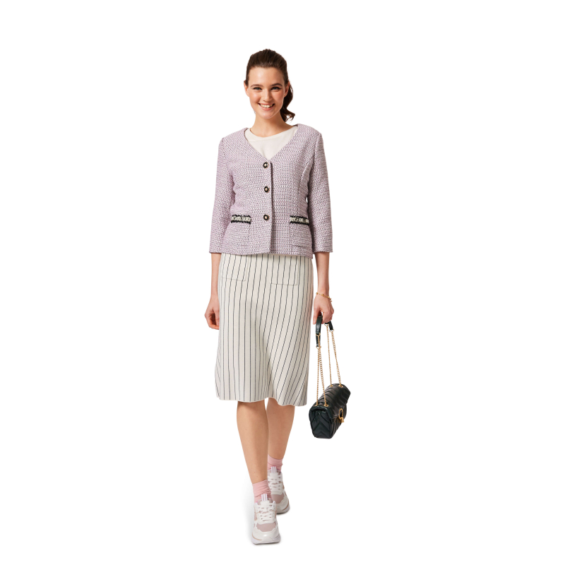 Patron Burda 5649 - Veste femme type...