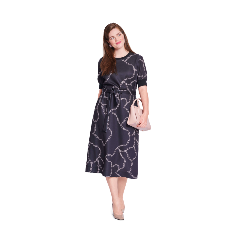 Patron Burda 5651 - Robe t-shirt et...