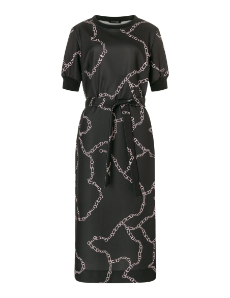 Patron Burda 5651 - Robe t-shirt et sweat à capuche femme