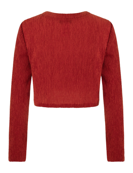 Patron Burda 5652 - Robe et cardigan femme en maille élégante