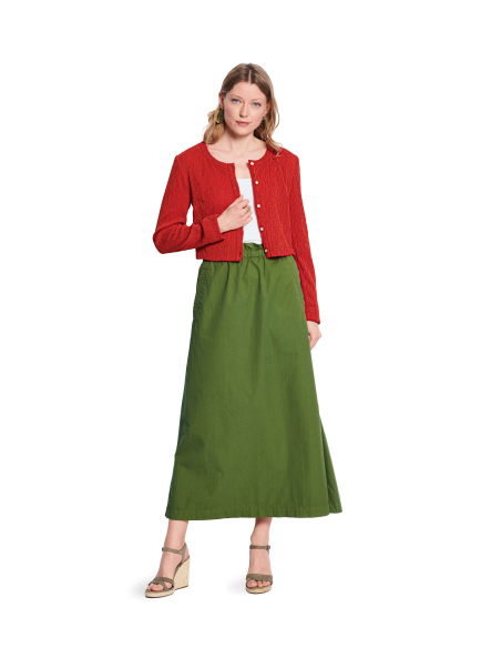 Patron Burda 5652 - Robe et cardigan femme en maille élégante