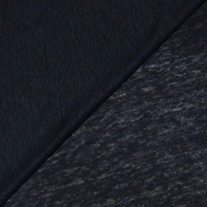 Jersey 100% lin - Marine