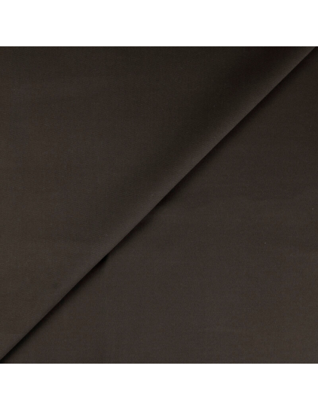 Gabardine émerisée coton modal et élasthanne - Kaki