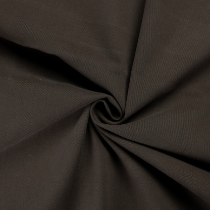 Gabardine émerisée coton modal et élasthanne - Kaki 2