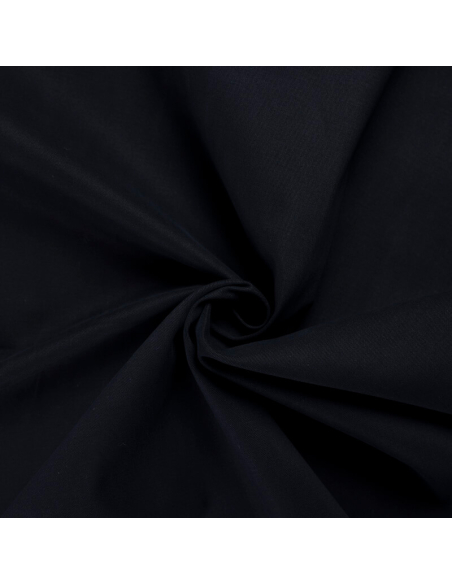 Gabardine émerisée coton et élasthanne - Nuit