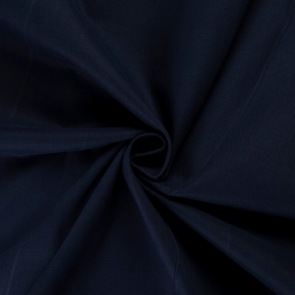 Gabardine émerisée coton et élasthanne - Marine 2