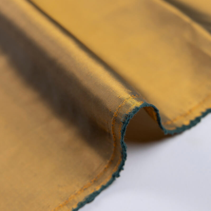 Doublure acétate & viscose doupionnée - Mordoré