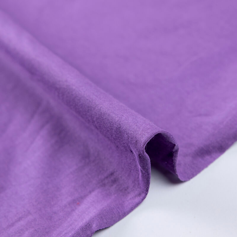Jersey coton & élasthanne GOTS - Violet