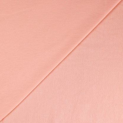 Jersey coton & élasthanne GOTS - Saumon