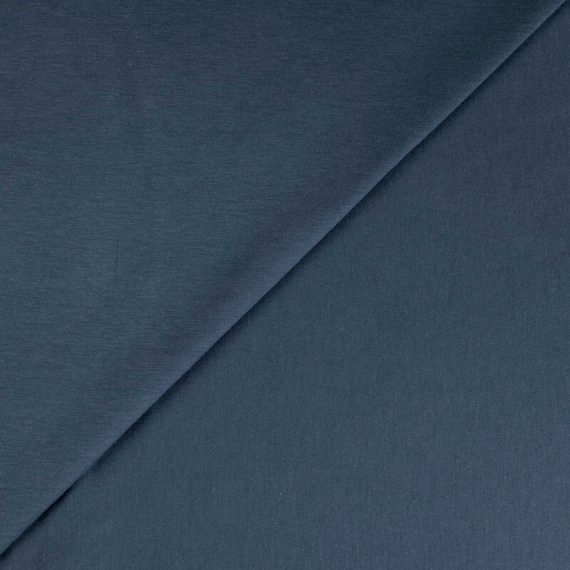 Jersey 100% coton GOTS - Vert bleu