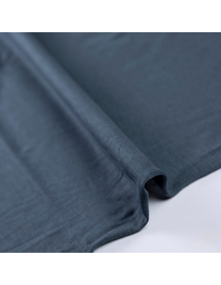 Jersey 100% coton GOTS - Vert bleu