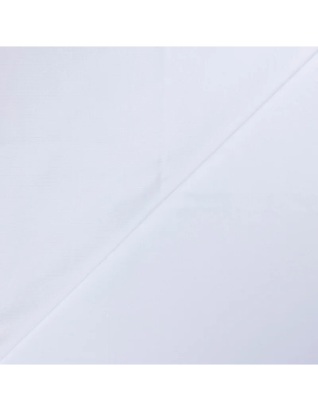 Jersey 100% coton GOTS - Blanc optique