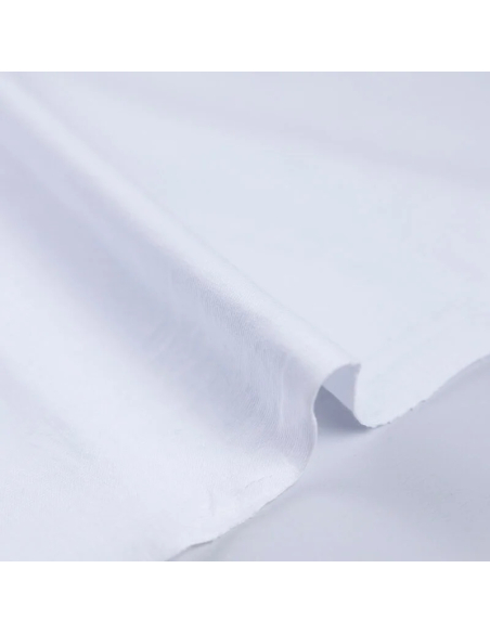 Jersey 100% coton GOTS - Blanc optique