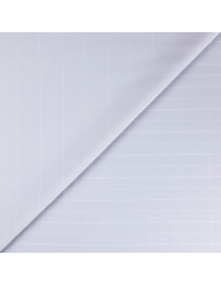 Tissu tailleur - Rayé gris