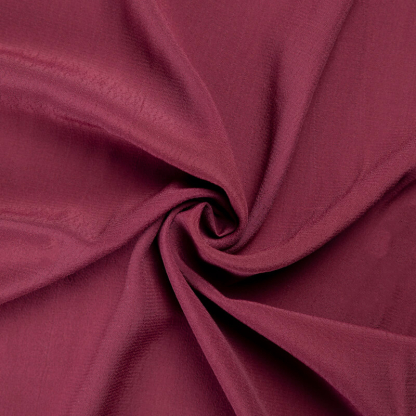 Crêpe 100% viscose – Bordeaux 2