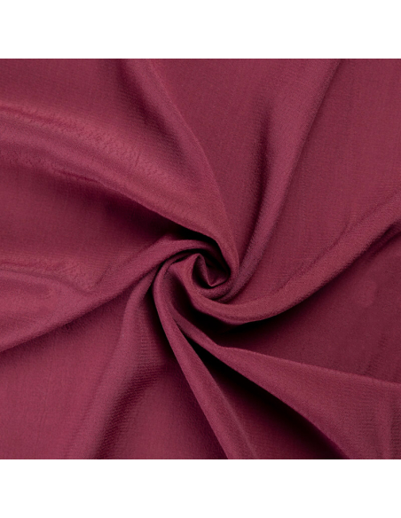 Crêpe 100% viscose – Bordeaux