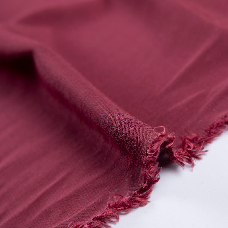 Crêpe 100% viscose – Bordeaux