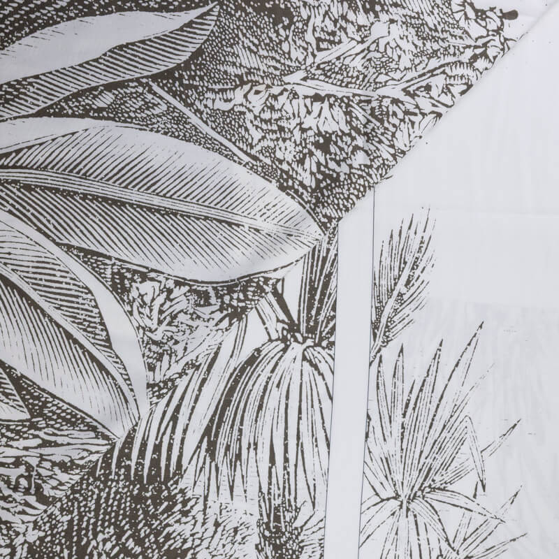Panneau étoffe 100% viscose – Gravure...