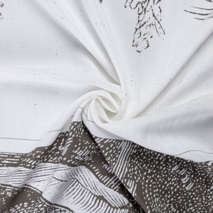 Panneau étoffe 100% viscose... 2