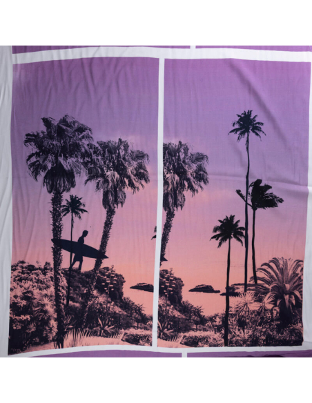 Panneau étoffe 100% viscose – Sunset Miami