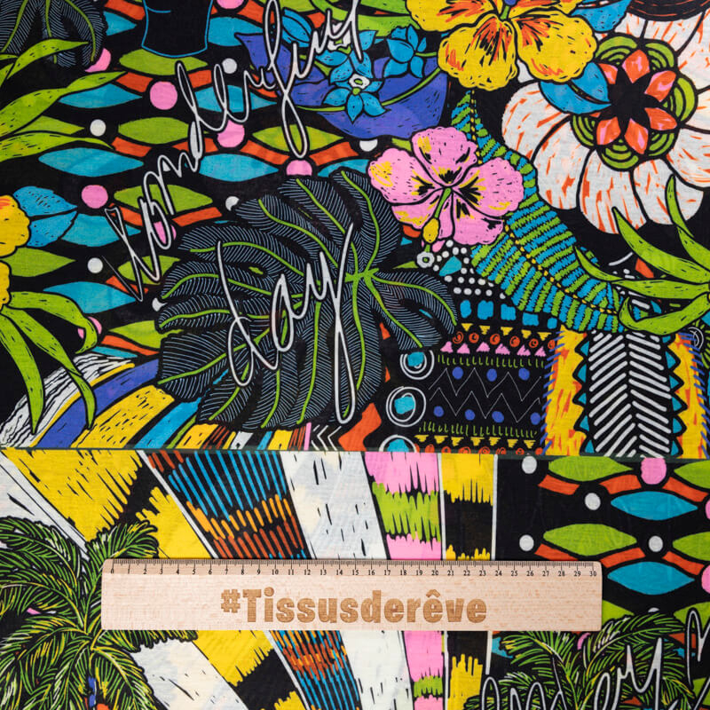 Jersey imprimé – Jungle graphique...