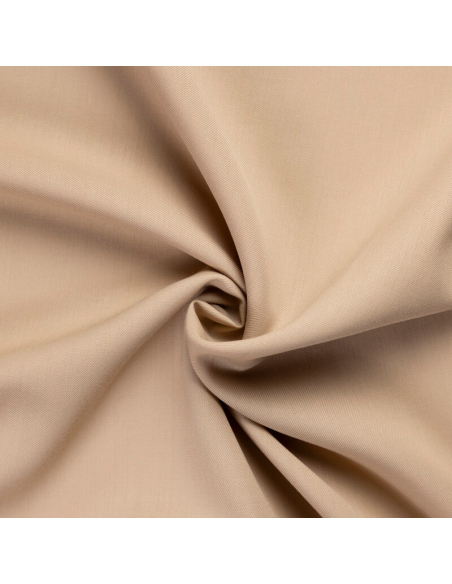 Tissu tailleur sergé de laine - Beige