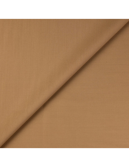 Tissu tailleur sergé de laine - Camel