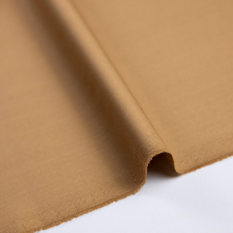 Tissu tailleur sergé de laine - Camel
