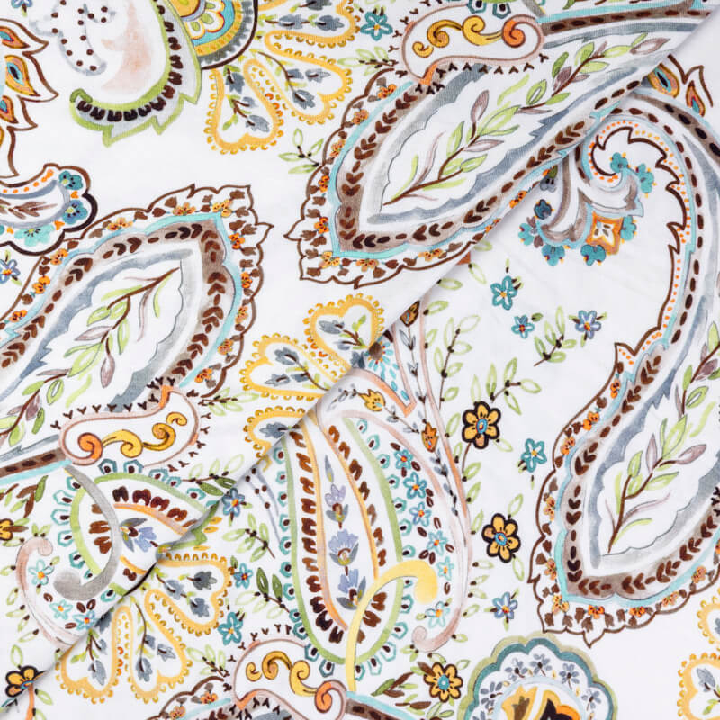 Jersey viscose & élasthanne - Motif...