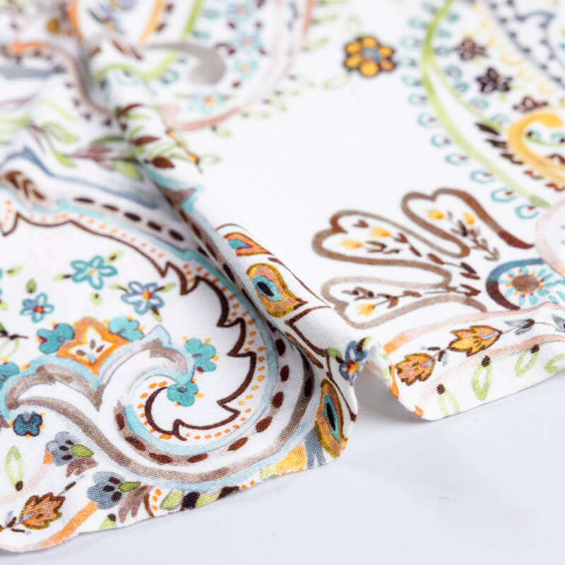 Jersey viscose & élasthanne - Motif...