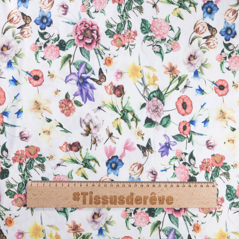 Jersey viscose & élasthanne - Jardin...