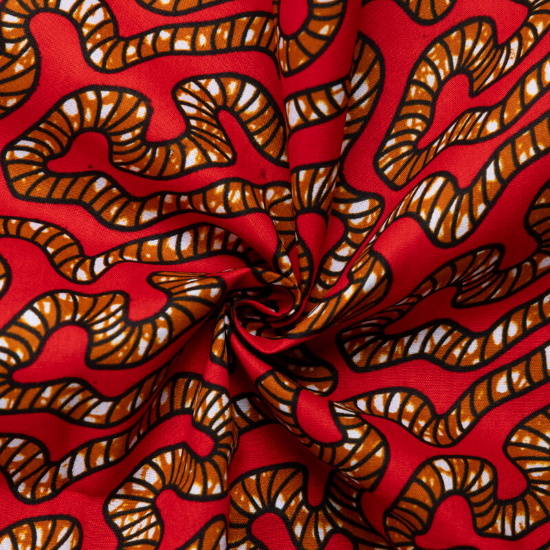 Tissu Wax 100% coton – Motif...