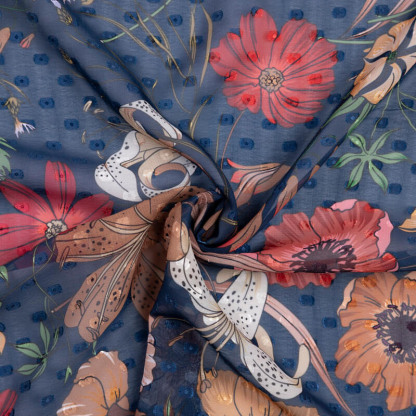 Mousseline jacquard –... 2