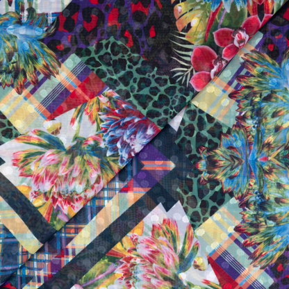 Mousseline jacquard –...