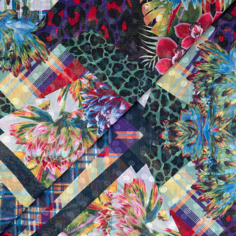 Mousseline jacquard – Patchwork...
