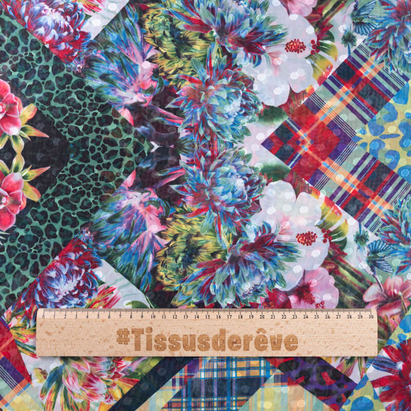 Mousseline jacquard – Patchwork...