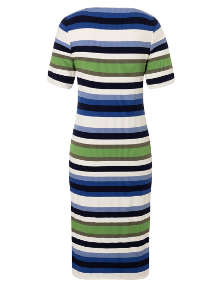 Patron Burda n°5658 – Robe en jersey et top à encolure froncée femme