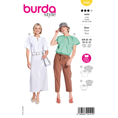 Patron Burda n°5666 –...